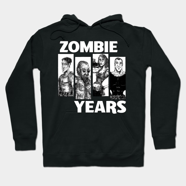 ZOMBIE YEARS - BARS Hoodie by FWACATA